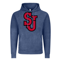 Vintage Denim st. john's red Vintage Hoodie - linhVisuals