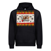 Black very merry teacher Urban Hoodie - Jasminsmagicworld