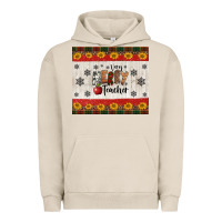 Very Merry Teacher Urban Hoodie | Teevron