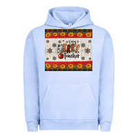 Pigment Grape Ice very merry teacher Urban Hoodie - Jasminsmagicworld