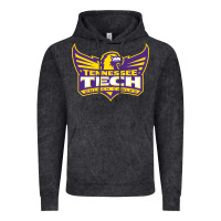 Vintage Black tennessee tech Vintage Hoodie - linhVisuals