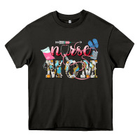 Asphalt Nurse mom Mother's Day Heavy Core Tee - HowdyJamesFarm