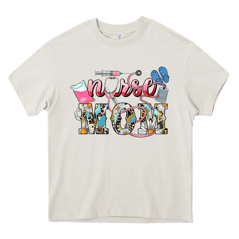 Nurse Mom Mother's Day Heavy Core Tee by HowdyJamesFarm | Teevron