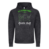 Vintage Black national parks adventure lover camping hiking camper fan t shirt Vintage Hoodie - linhVisuals