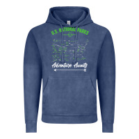 Vintage Denim national parks adventure lover camping hiking camper fan t shirt Vintage Hoodie - linhVisuals