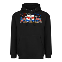 Black red white and boozy libbey glass Heavyweight Hoodie - RanaPortraitStore