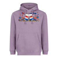 Lavender red white and boozy libbey glass Heavyweight Hoodie - RanaPortraitStore