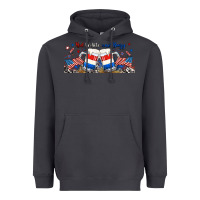 Smoke red white and boozy libbey glass Heavyweight Hoodie - RanaPortraitStore