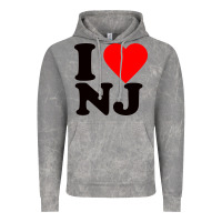 I Love Nj Vintage Hoodie | Teevron