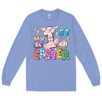 Colony Blue My 1st Easter Long Sleeve Tee - CowhideDigitalArt