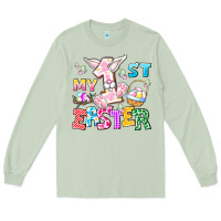 Matcha My 1st Easter Long Sleeve Tee - CowhideDigitalArt