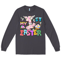 Smoke My 1st Easter Long Sleeve Tee - CowhideDigitalArt