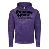 Cloud Purple columbia house record & tape club Vintage Hoodie - linhVisuals