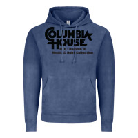 Vintage Denim columbia house record & tape club Vintage Hoodie - linhVisuals