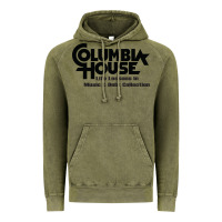 Vintage Olive columbia house record & tape club Vintage Hoodie - linhVisuals