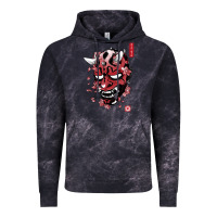 Cloud Black darth oni Vintage Hoodie - linhVisuals