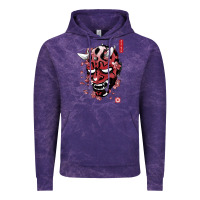 Cloud Purple darth oni Vintage Hoodie - linhVisuals