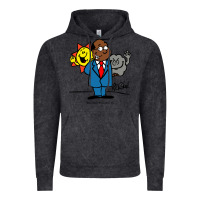 Vintage Black al roker Vintage Hoodie - linhVisuals