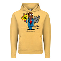 Vintage Mustard al roker Vintage Hoodie - linhVisuals