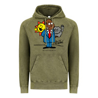 Vintage Olive al roker Vintage Hoodie - linhVisuals