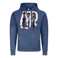 Vintage Denim ajr [tb] Vintage Hoodie - linhVisuals