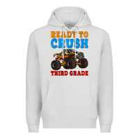 Dove Grey ready to crush third grade Premium Hoodie - Artiststas