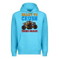 Ocean Blue ready to crush third grade Premium Hoodie - Artiststas