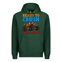 Sports Green ready to crush third grade Premium Hoodie - Artiststas