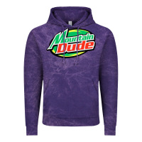 Cloud Purple #mountain dude Vintage Hoodie - linhVisuals