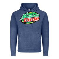 Vintage Denim #mountain dude Vintage Hoodie - linhVisuals