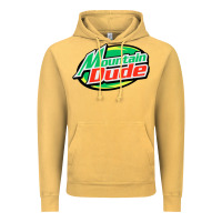 Vintage Mustard #mountain dude Vintage Hoodie - linhVisuals