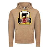 Vintage Coffee angus beef Vintage Hoodie - linhVisuals