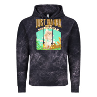 Cloud Black pommeranian t  shirt dog owner, just wanna pet my pommeranian & drink Vintage Hoodie - linhVisuals