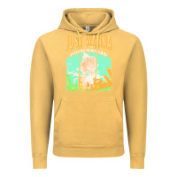 Vintage Mustard pommeranian t  shirt dog owner, just wanna pet my pommeranian & drink Vintage Hoodie - linhVisuals