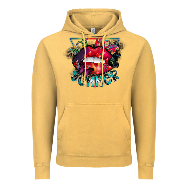 Hot Mom Summer Vintage Hoodie by CowhideDigitalArt | Teevron