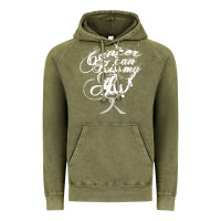 Vintage Olive brain cancer t  shirt cancer can kiss my ass! brain ( gray ribbon) t Vintage Hoodie - linhVisuals