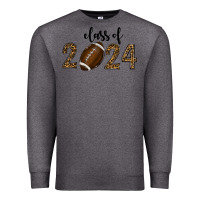 Charcoal Heather class of 2024 american football Premium Sweatshirt - RanaPortraitStore