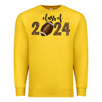 Lemon class of 2024 american football Premium Sweatshirt - RanaPortraitStore
