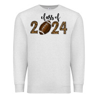 Oatmeal Heather class of 2024 american football Premium Sweatshirt - RanaPortraitStore