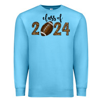 Ocean Blue class of 2024 american football Premium Sweatshirt - RanaPortraitStore