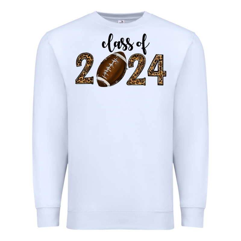 Class Of 2024 American Football Premium Sweatshirt by RanaPortraitStore | Teevron