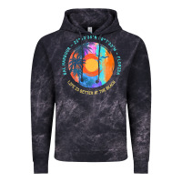 Cloud Black bal harbour t  shirt bal harbour, miami  dade county, florida t  shirt Vintage Hoodie - linhVisuals