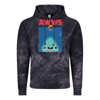 Cloud Black awws Vintage Hoodie - linhVisuals
