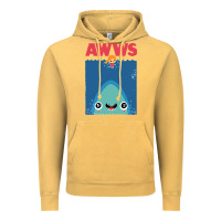 Vintage Mustard awws Vintage Hoodie - linhVisuals