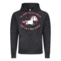 Vintage Black i'm a little horse Vintage Hoodie - linhVisuals