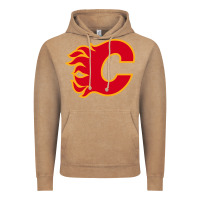 Vintage Coffee the-flames-calgary-sports Vintage Hoodie - linhVisuals