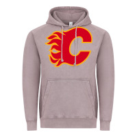 Vintage Zinc the-flames-calgary-sports Vintage Hoodie - linhVisuals