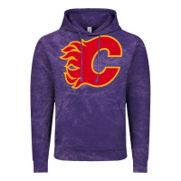 Cloud Purple the-flames-calgary-sports Vintage Hoodie - linhVisuals
