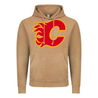 The-flames-calgary-sports Vintage Hoodie | Teevron