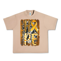 Burro finding the cure starts with hope childhood cancer awareness  with bac Urban Heavy Tee - Jasminsmagicworld